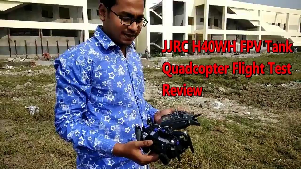 Tank Drone Flight Test Review in Hindi //Hawkister H40WH Tank & Drone (Support Air & Ground Mode)