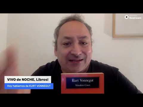 VIVO de NOCHE, Libros! _ Ep. 05: KURT VONNEGUT