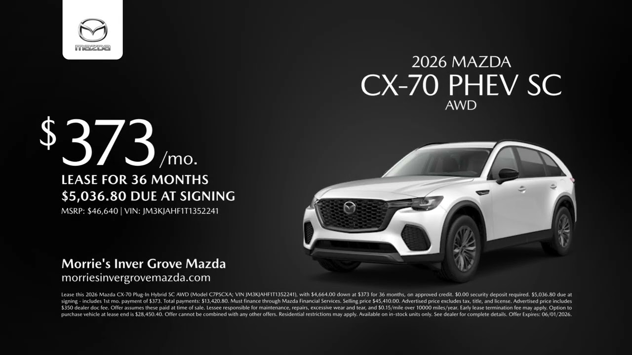 Mazda CX-70 PHEV 05/03/2026 7344904 - YouTube