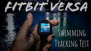 fitbit versa lite track swimming