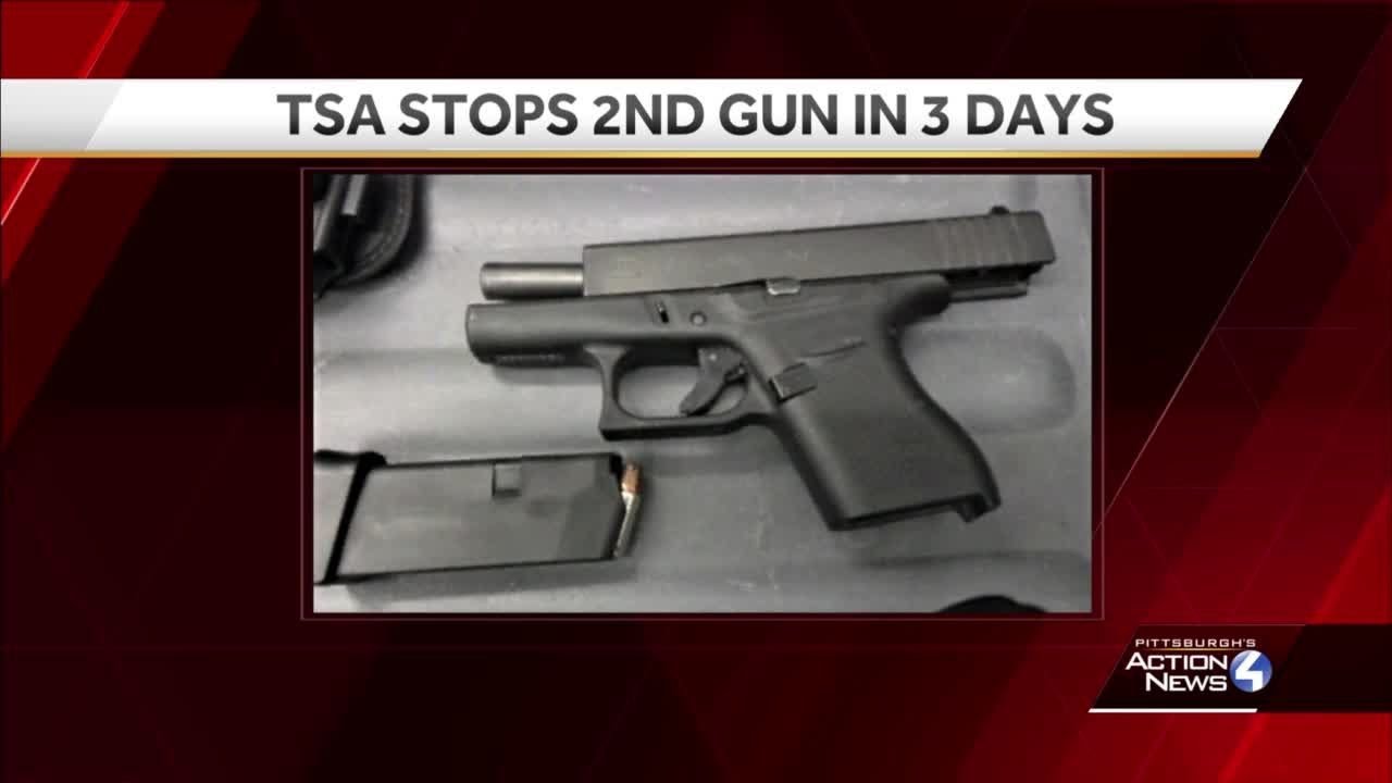 Man stopped with loaded handgun in carry-on bag at Pittsburgh International Airport