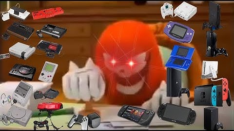 Knuckles Approves Every Video Game Console
