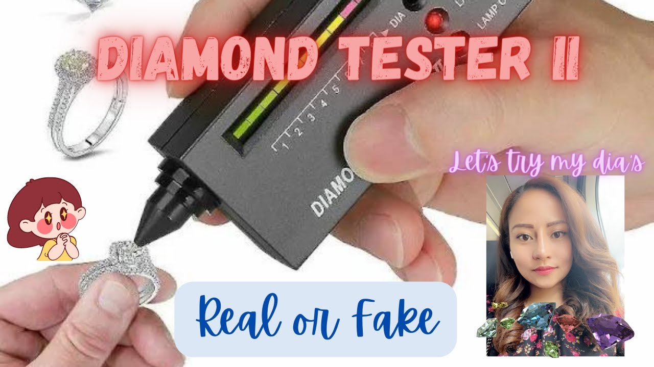 Diamond Tester II | Real or Fake? :D - YouTube
