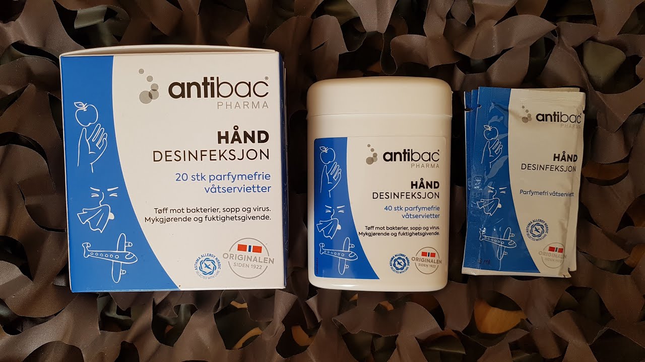 antibac Pharma Hand Sanitizer Antibacterial Wet Wipes
