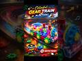 Colorful Gear Train in Action! 🚂✨ | Super Satisfying Toy! 😍🔥#ColorfulGearTrain#GearTrain