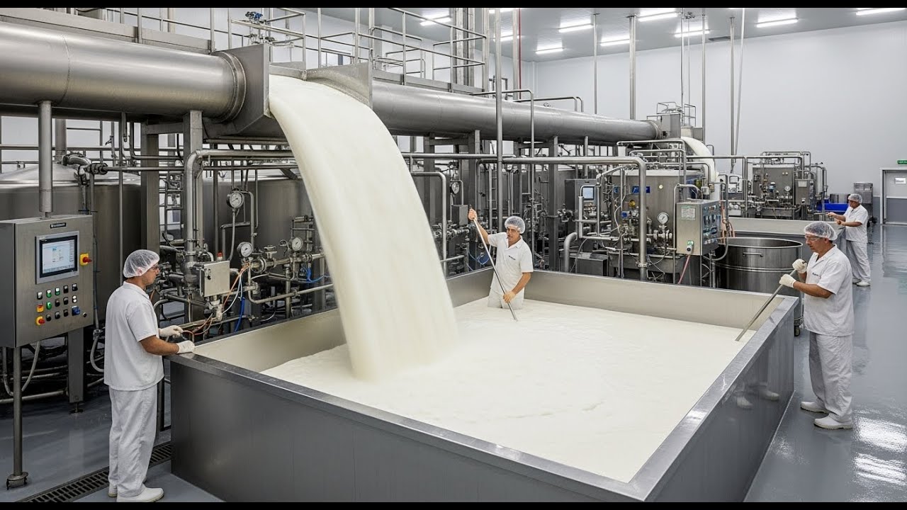 How It’s Made: Milk, Breakfast Cereal & Kraft Cheese | Inside the Food Factory