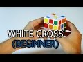 3x3x3 Rubik's Cube: Solving the White Cross Only (Beginner Method)