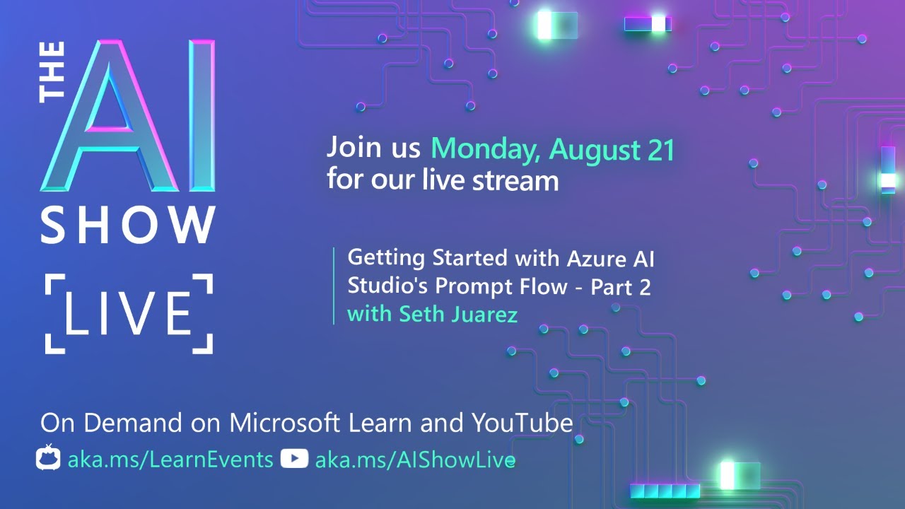Getting Started with Azure AI Studio's Prompt Flow - Part 2 - YouTube