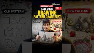 NATA 2026 Drawing Paper Changed! 🚨 New 3D Fruit Composition Pattern #shorts #nata2026