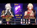 E0S0 Jingyuan Hypercarry & E0S0 Mydei True Damage | New MOC12 | 3 Stars | HSR | V4.1 |