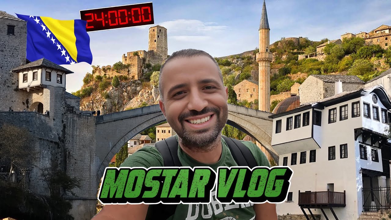 24 SAATTE MOSTAR ve CİVARI GEZİSİ | Osmanlı ve UNESCO Mirası Mostar Köprüsü'nün Hikayesi