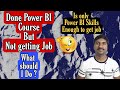 How to get Power BI Job | Skills to get power bi job | How to become power bi developer