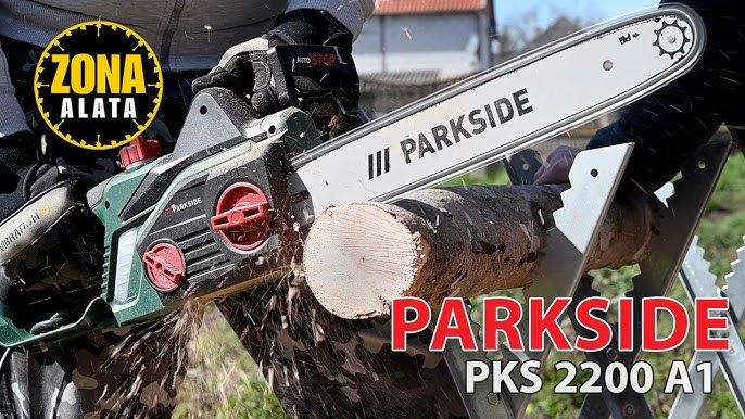 A1 YouTube motorna 2200 PARKSIDE PKS - električna pila