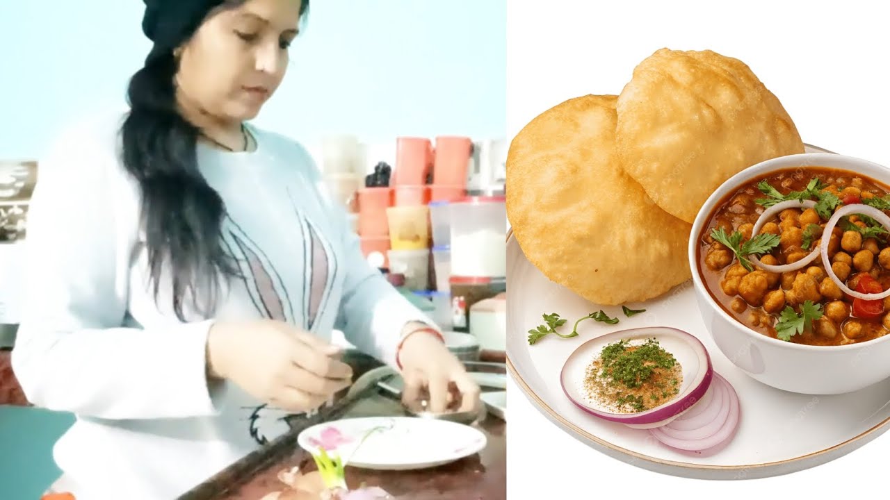 Chole Bhature Mere Ghar Me Sabko Pasand Hai🥧