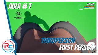Tutorial MetaHumam - Unreal Engine 5 Sistem Locomotion  ( Lyra )  #AULA 7 - VISION FIRST PERSON