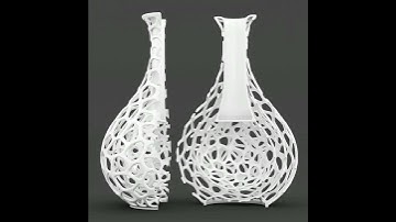 Perforated Vase 09 3D print model from CGTrader.com