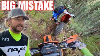 We Should Have NEVER Dropped Into This Valley.. | WIDE OPEN 2 Strokes! | Hard Enduro Single Track