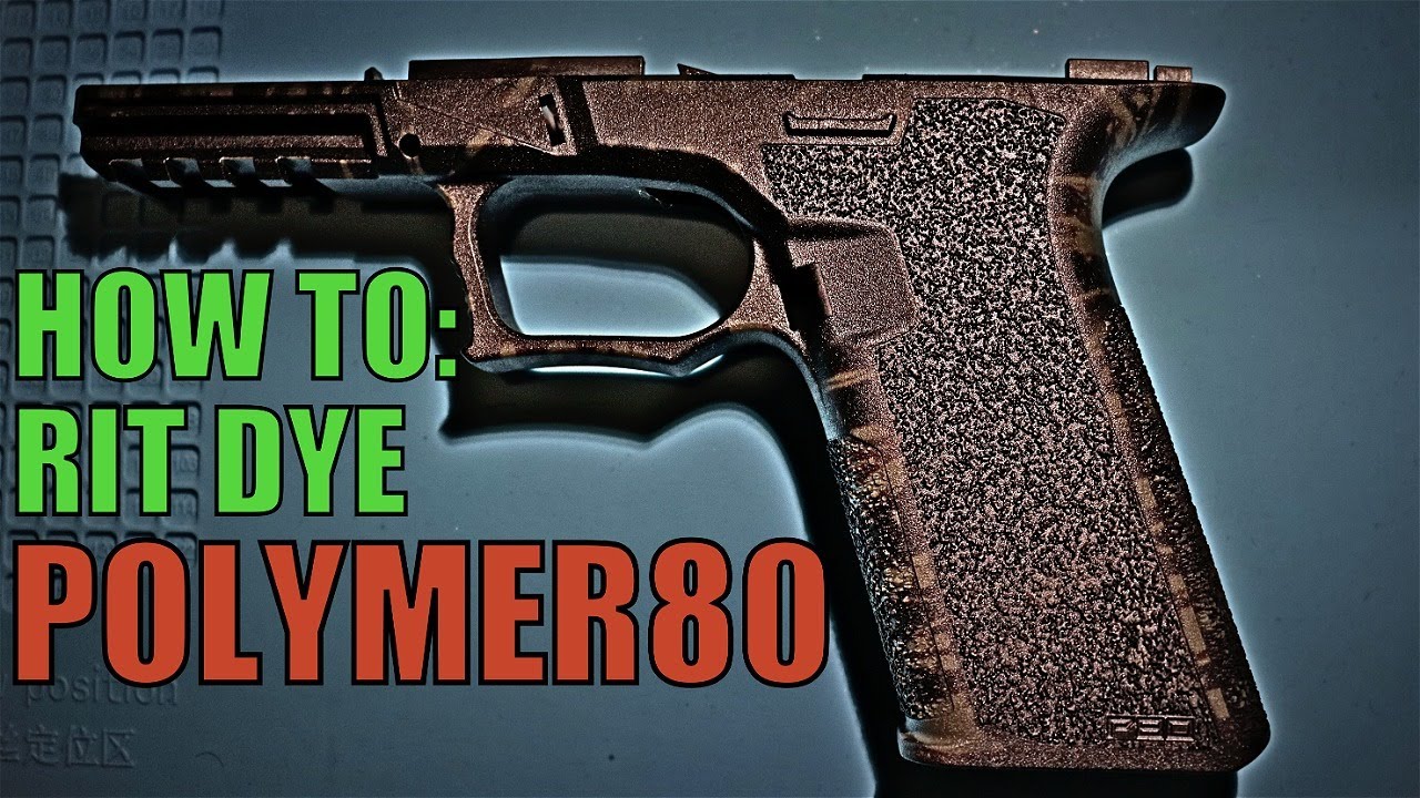 How to: Rit Dye Polymer 80