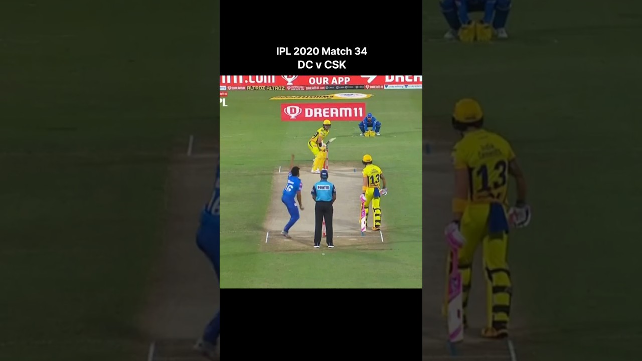 DC v CSK | IPL 2020 | Highlights
