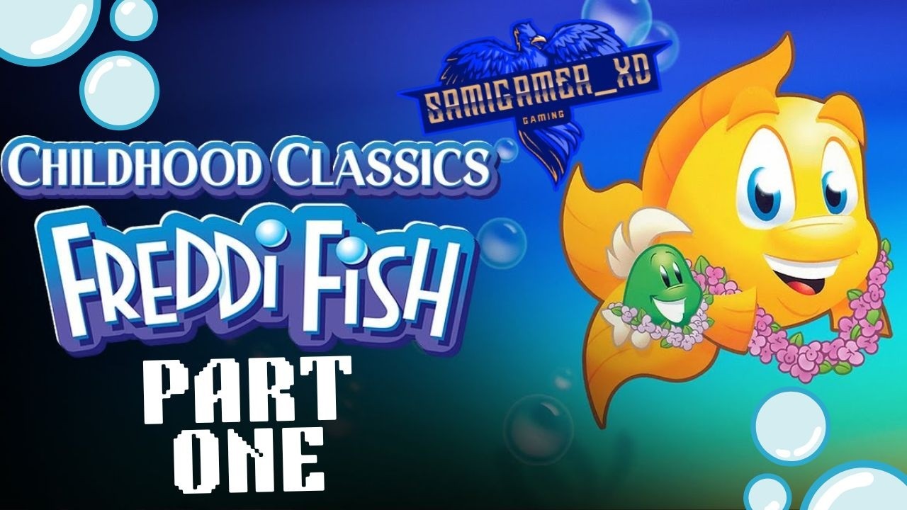 Playing some childhood games :) || Freddi Fish (Games 1-3)