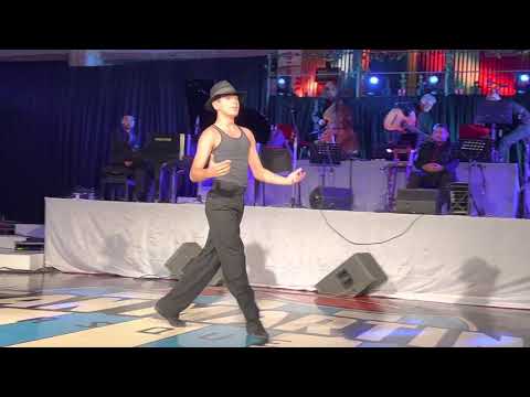 Valentín Juárez bailando Balada para un Loco en el Festival de Tango en Marcos Juárez, Cordoba. 2022