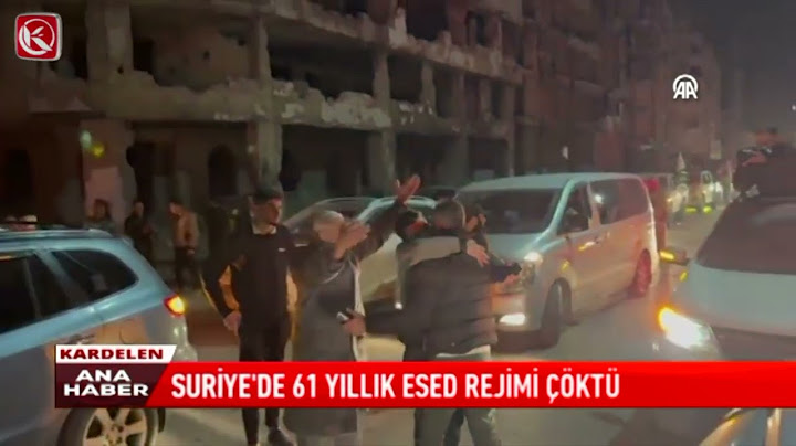 Kardelen TV | SURİYE’DE 61 YILLIK ESED REJİMİ ÇÖKTÜ