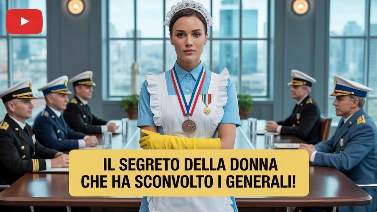 PANICO TRA I GENERALI: UNA DONNA DELLE PULIZIE RIVELA UN SEGRETO INCREDIBILE E TRASFORMATIVO!