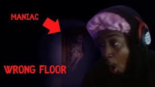 TRAPPED IN A BASEMENT WITH A MANIAC???!! | Wrong Floor