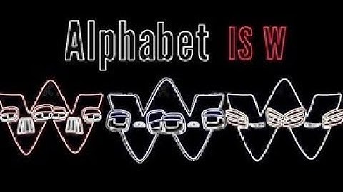 Alphabet lore is W Vocoded to Miss The Rage