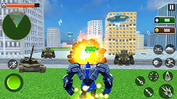 Multi Robot Transform Game New Update 2021 | Tank Robot Transform Wars #2 - Android Gameplay