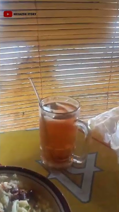 MAKAN SOP DAGING MINUMNYA ES TEH DI SIANG HARI, MANTAP!!! #shorts