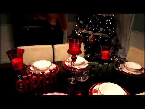 Tour de mi comedor decoraciones de navidad youtube