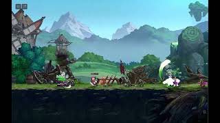 Berserker+Knight Melee Synergy OP!Taunt Cluster Enemies for Ult Buff DPS Rampage#indiegame#roguelite