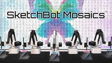 SketchBot Mosaics: The Ai Robotic Sketch Artist