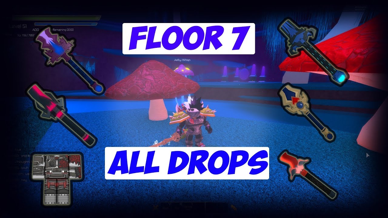 Floor 7 All Drops And Item Stats Swordburst 2 All New Floor 7