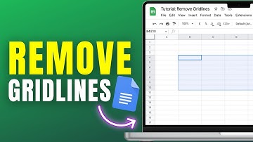 How to Remove Gridlines in Google Sheets