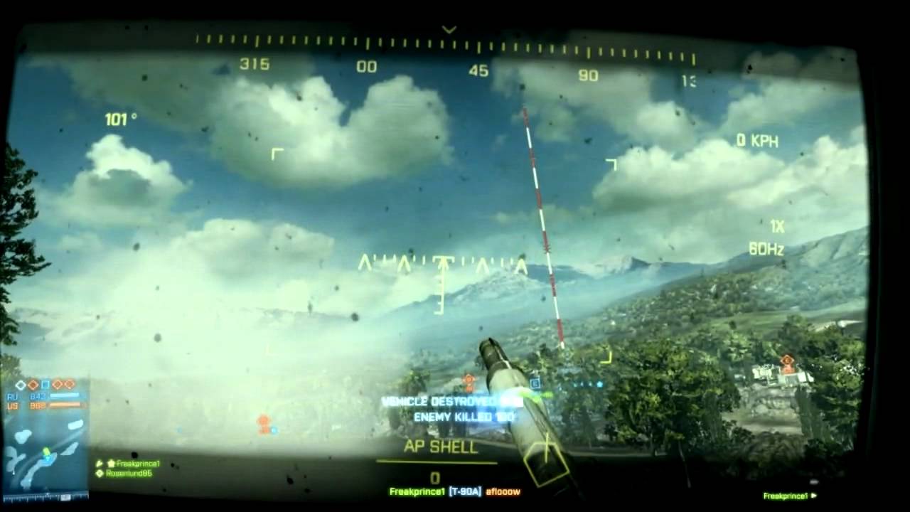 BF3 Tank clip - taking out jet.