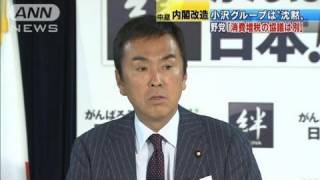 内閣改造断行で民主党内・野党の反応は？（12/01/13）