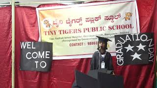 speech by Tiny Tigers  | school kids got felicitated awarded apriciated #school   #children