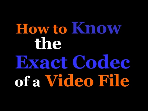 वीडियो: वीडियो फ़ाइल के बारे में जानकारी कैसे प्राप्त करें
