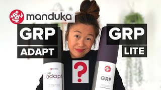 Manduka GRP Adapt vs. GRP Lite  GRP Series Yoga Mat Reviews 