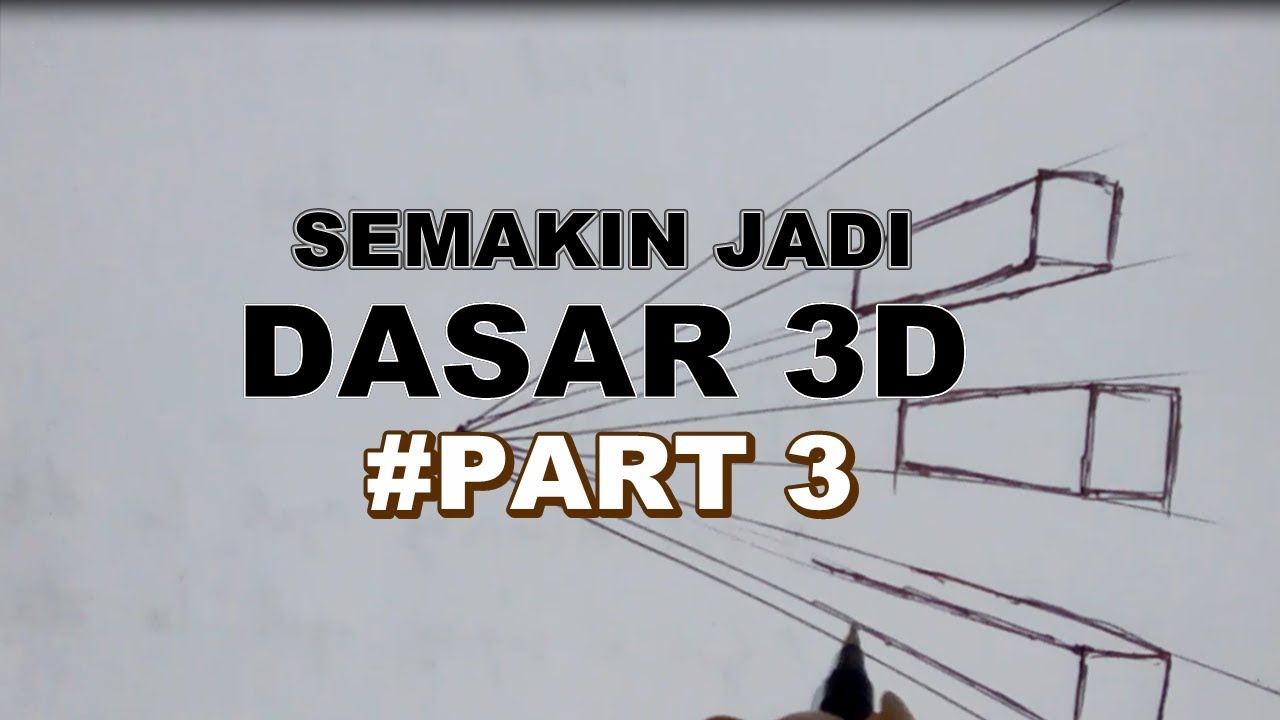 Cara Menggambar 3d Bagi Pemula Gambar 3d Lukisan 3d 03 YouTube