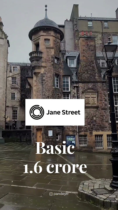 JaneStreet 4 crocre CTC 🔥🔥🔥 #janestreet #ctc #crore #iit #package #quant #trader #engineer #faang