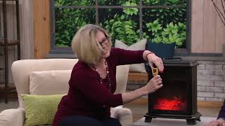 Duraflame Portable Stove Heater with Adjustable Thermostat on QVC