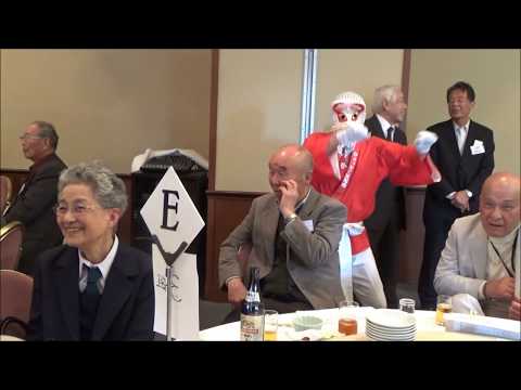 濟々黌３１会同窓会でひょっとこ踊り