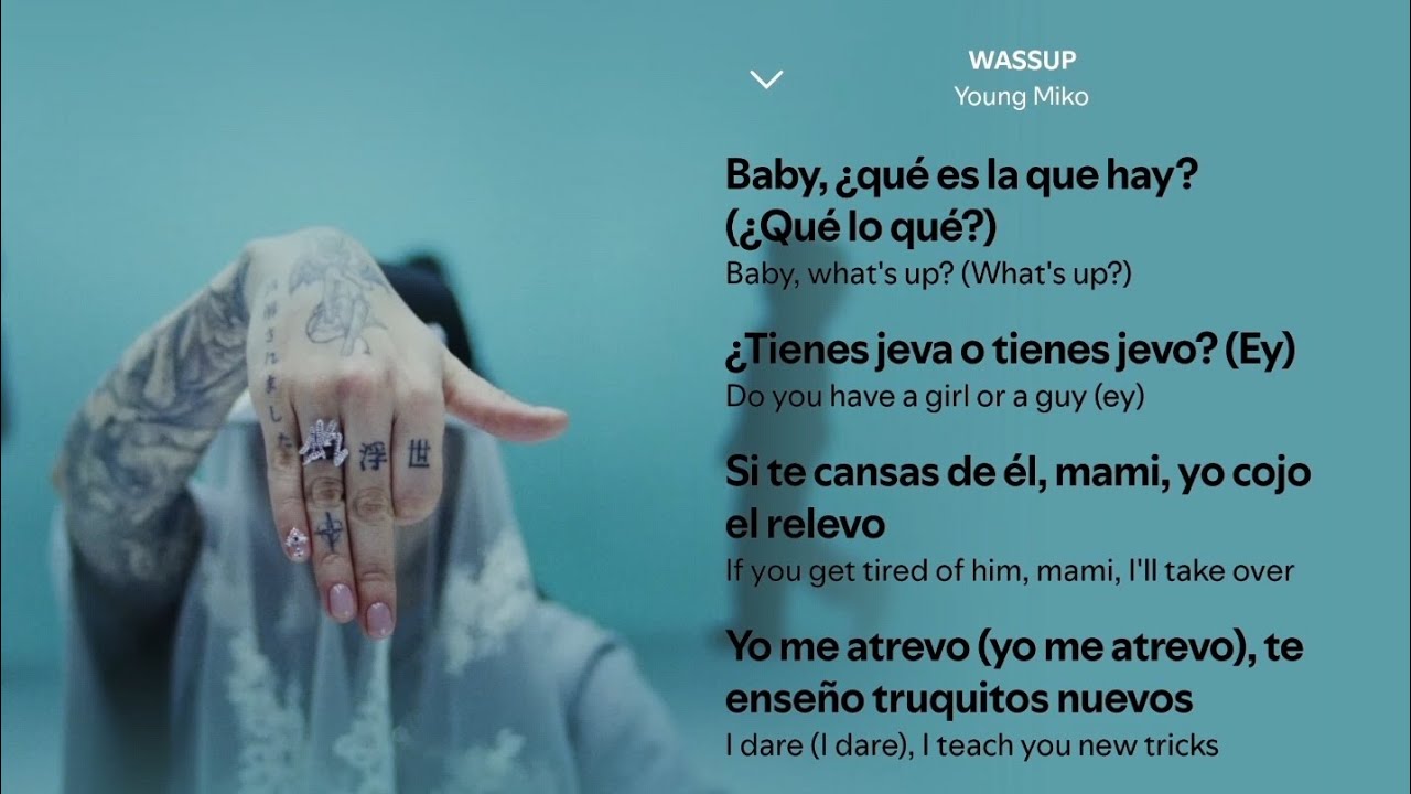WASSUP - Young Miko - Lyrics & Engsub/English translation WASSUP - Young Miko - Lyrics & Engsub/English translation