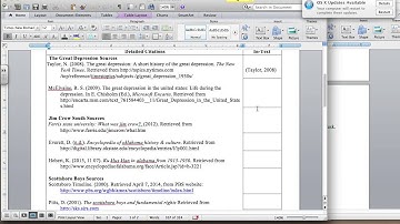 Creating Your Title and Reference Pages