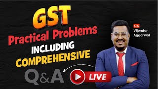 CA-Inter Taxation | Pre-Exam GST Q&A Marathon | CA Vijender Aggarwal