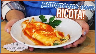 RECEITA BÁSICA DE PANQUECAS PARA RECHEAR – CREPE DOCE OU SALGADO – FÁCIL