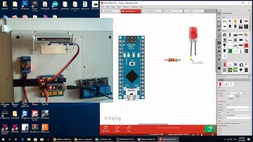 การใช้งานเบื้องต้น  fritzing arduino Ep1